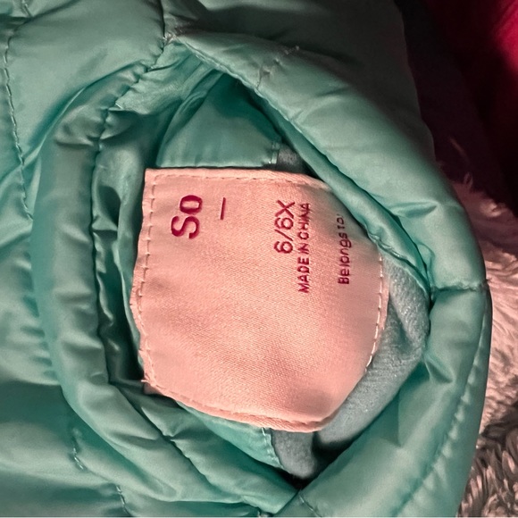 Girls reversible jacket. Size 6-6X - Picture 2 of 6